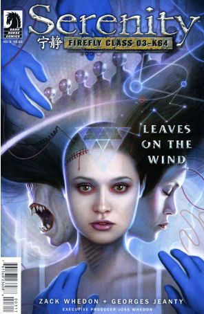 Serenity: Firefly Class 03-K64-Leaves on the Wind 3 published by Dark Horse with cover art by Daniel Dos Santos
