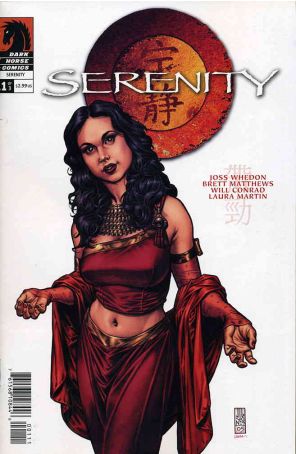 Serenity 1C published by Dark Horse with cover art by J.G. Jones