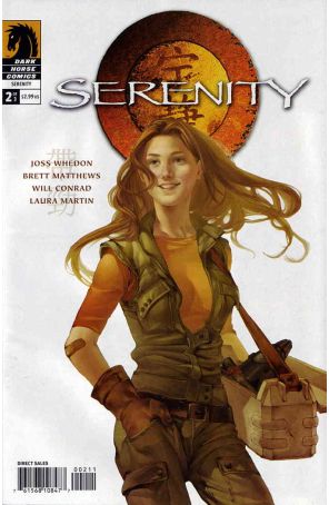 Serenity 2B published by Dark Horse with cover art by Jo Chen