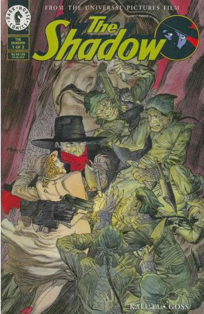 Shadow (Movie Adaptation) 1 published by Dark Horse with cover art by Michael W. Kaluta