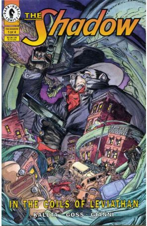 Shadow: In the Coils of Leviathan 1 published by Dark Horse with cover art by Michael W. Kaluta