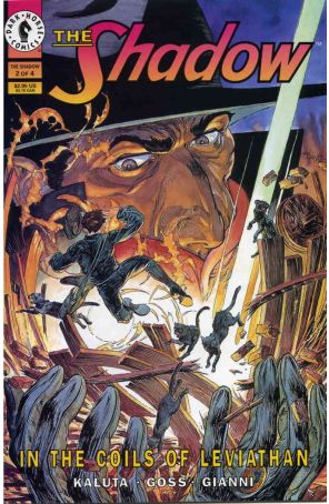 Shadow: In the Coils of Leviathan 2 published by Dark Horse with cover art by Michael W. Kaluta