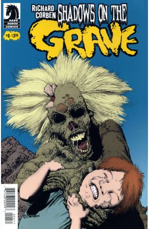 Shadows on the Grave 6 published by Dark Horse with cover art by Richard Corben