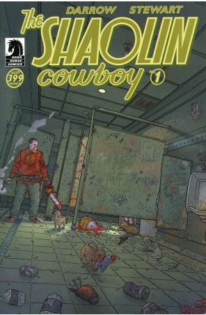 Shaolin Cowboy (2nd Series) 1 published by Dark Horse with cover art by Geoffrey Darrow