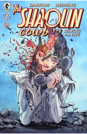 Shaolin Cowboy: Staying A.I.Live 1C published by Dark Horse with cover art by Peach Momoko