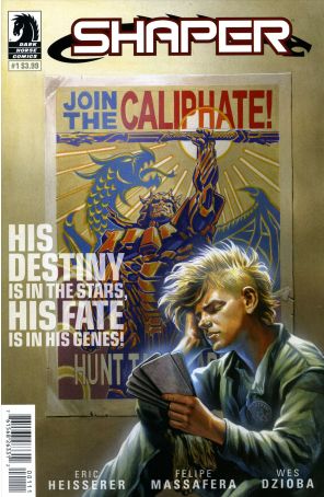 Shaper 1 published by Dark Horse with cover art by Felipe Massafera