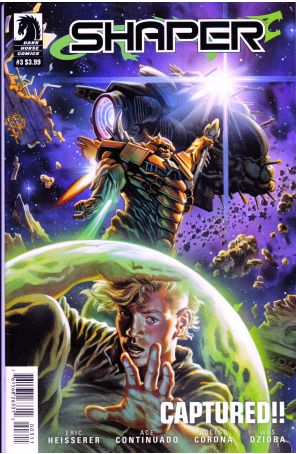 Shaper 3 published by Dark Horse with cover art by Felipe Massafera