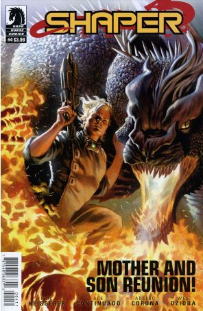 Shaper 4 published by Dark Horse with cover art by Felipe Massafera