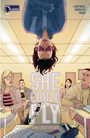 She Could Fly: The Lost Pilot 2 published by Dark Horse with cover art by Martin Morazzo