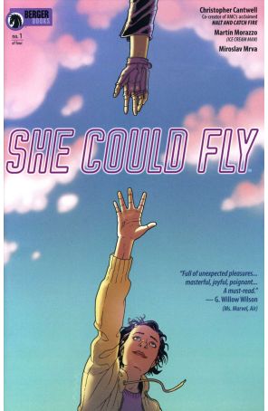 She Could Fly 1 published by Dark Horse with cover art by Martin Morazzo