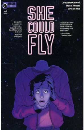 She Could Fly 2 published by Dark Horse with cover art by Martin Morazzo
