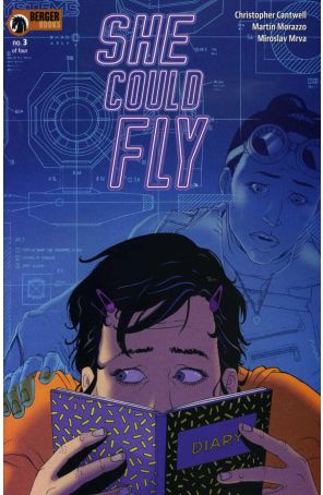 She Could Fly 3 published by Dark Horse with cover art by Martin Morazzo