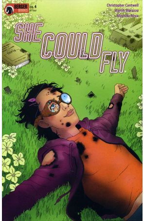 She Could Fly 4 published by Dark Horse with cover art by Martin Morazzo