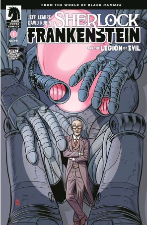 Sherlock Frankenstein And the Legion of Evil 1B published by Dark Horse with cover art by allred