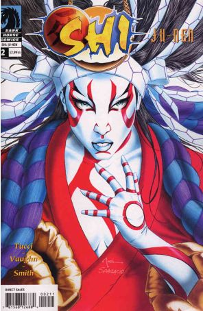 Shi: Ju-Nen 2 published by Dark Horse with cover art by Bill Tucci and Mark Sparacio