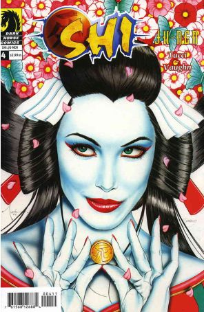 Shi: Ju-Nen 4 published by Dark Horse with cover art by Bill Tucci and Mark Sparacio