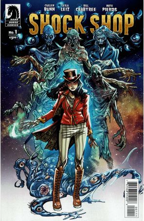 Shock Shop 1 published by Dark Horse with cover art by Danny Luckert and Leila Leiz