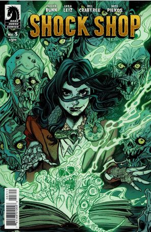 Shock Shop 3 published by Dark Horse with cover art by Danny Luckert
