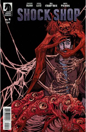 Shock Shop 4 published by Dark Horse with cover art by Danny Luckert