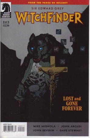Sir Edward Grey, Witchfinder: Lost and Gone Forever 2 published by Dark Horse with cover art by John Severin