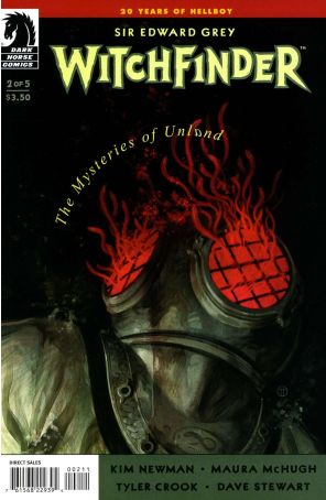 Sir Edward Grey, Witchfinder: The Mysteries of Unland 2 published by Dark Horse with cover art by Julian Totino Tedesco
