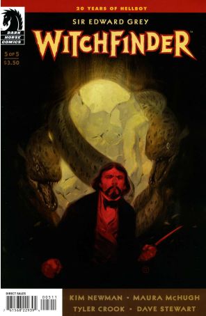 Sir Edward Grey, Witchfinder: The Mysteries of Unland 5 published by Dark Horse with cover art by Julian Totino Tedesco