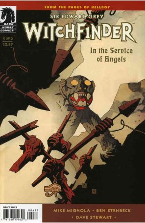 Sir Edward Grey, Witchfinder 4 published by Dark Horse with cover art by Mike Mignola