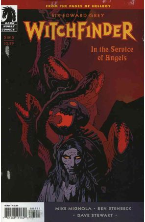 Sir Edward Grey, Witchfinder 5 published by Dark Horse with cover art by Mike Mignola