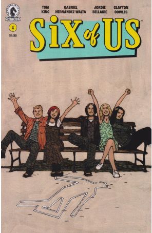 Six of Us 1A published by Dark Horse with cover art by Gabriel Hernández Walta