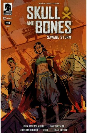 Skull and Bones (Dark Horse) 3 published by Dark Horse with cover art by Pius Bak