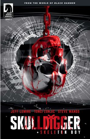 Skulldigger and Skeleton Boy 6A published by Dark Horse with cover art by Tonci Zonjic