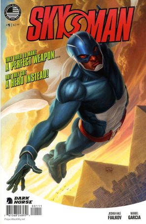 Skyman (Dark Horse) 1 published by Dark Horse with cover art by Freddie E. Williams II