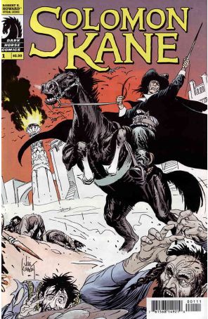Solomon Kane (Dark Horse) 1A published by Dark Horse with cover art by Joe Kubert