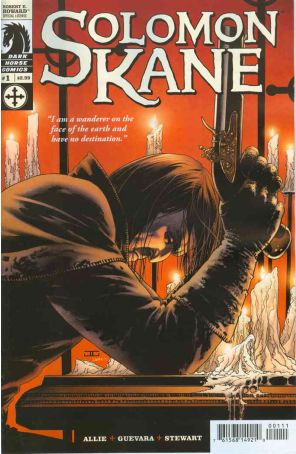 Solomon Kane (Dark Horse) 1 published by Dark Horse with cover art by John Cassaday