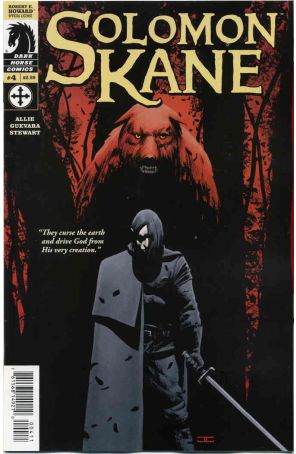 Solomon Kane (Dark Horse) 4 published by Dark Horse with cover art by John Cassaday