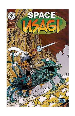 Space Usagi (Vol. 3) 2 published by Dark Horse with cover art by Stan Sakai