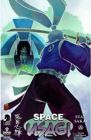 Space Usagi: Death and Honor 3A published by Dark Horse with cover art by Sweeney Boo