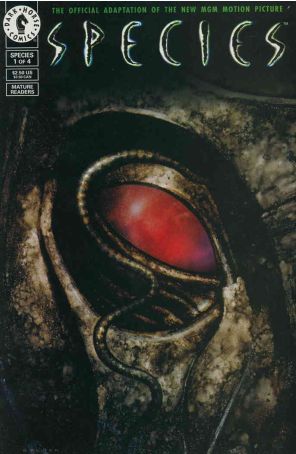 Species 1 published by Dark Horse with cover art by John Bolton