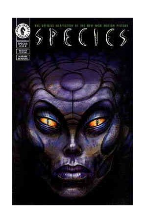 Species 4 published by Dark Horse with cover art by Peter Mitchell Rubin