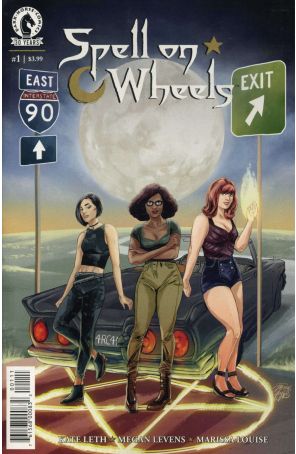 Spell on Wheels 1 published by Dark Horse with cover art by Ming Doyle
