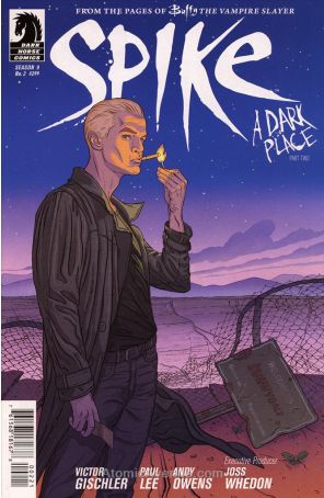 Spike (A Dark Place) 2A published by Dark Horse with cover art by Steve Morris