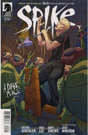 Spike (A Dark Place) 5A published by Dark Horse with cover art by Steve Morris