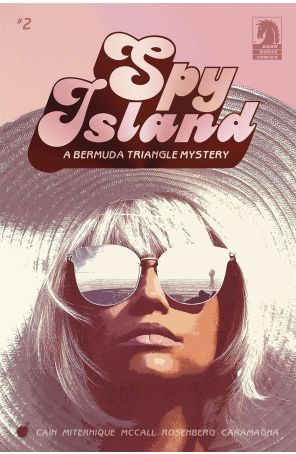 Spy Island 2A published by Dark Horse with cover art by Lia Miternique