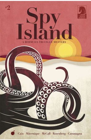 Spy Island 2B published by Dark Horse with cover art by Lia Miternique