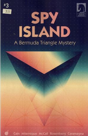 Spy Island 3A published by Dark Horse with cover art by Lia Miternique
