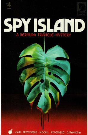 Spy Island 4A published by Dark Horse with cover art by Lia Miternique