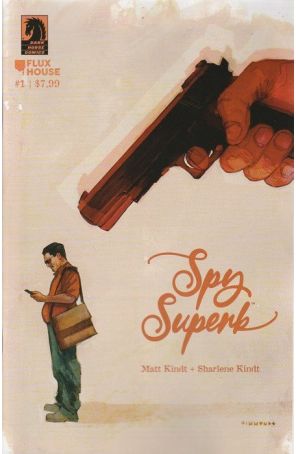 Spy Superb 1A published by Dark Horse with cover art by Martin Simmonds