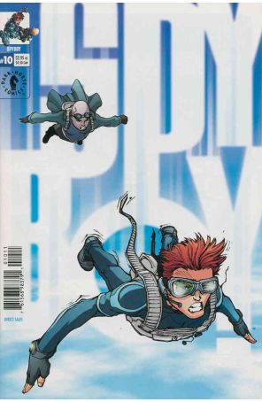 SpyBoy 10 published by Dark Horse with cover art by Pop Mhan