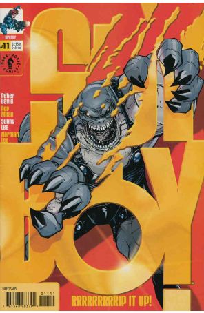 SpyBoy 11 published by Dark Horse with cover art by Pop Mhan