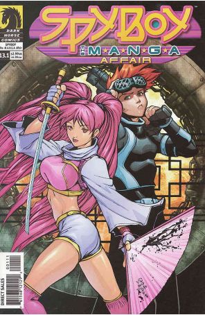SpyBoy 13.1 published by Dark Horse with cover art by Pop Mhan